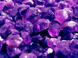 Amethyst gem facet rough from Tanzania 165 carat lots 12 to 20 pieces 6-15 MM - Picture 1 of 1