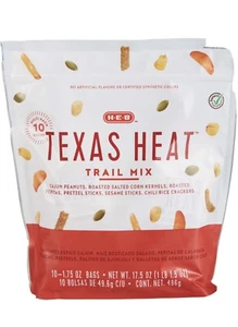 Texas Heat Multipack trail mix. 10 count 1.75oz bags. 2 pack bundle. - Picture 1 of 7