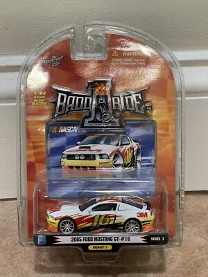 Greg Biffle 1 Badd Ride 3M 2005 Ford Mustang GT 350 Roush NASCAR 1/64 diorama Foto 1 de 2