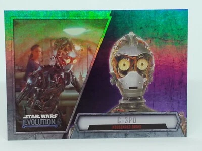 C-3PO 2016 Star Wars Evolution Purple Foil #71 - Image 1 of 2
