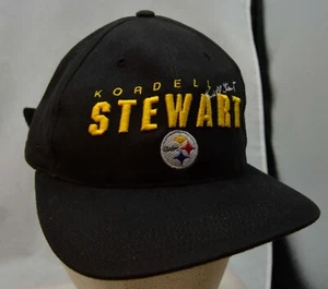 Vintage NFL Pittsburgh Steelers Kordell Stewart #10 Hat Adjustable NWT - Picture 1 of 3