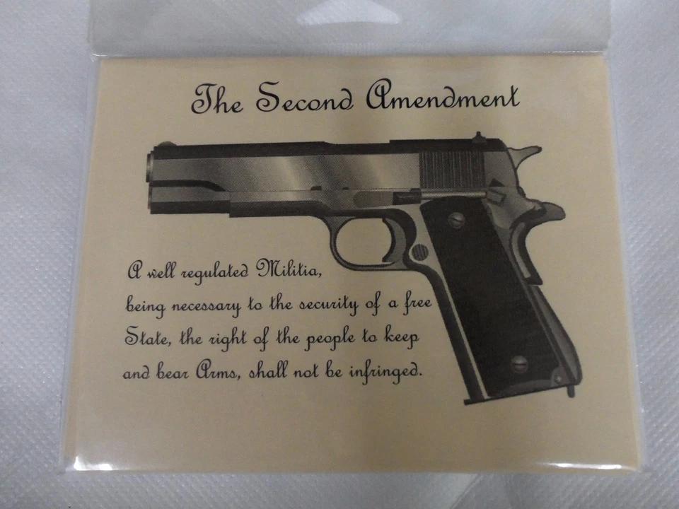 JEM ENTERPRISES SECOND AMENDMENT COLT 1911 DESIGN BLANK NOTE CARDS 6 count NEW 2A GUN STATIONERY