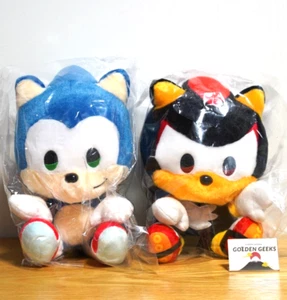 [2er Set] SONIC & FRIENDS SHADOW Plüsch M Sega Fave 2024 NEU Japan SOFORTVERSAND - Bild 1 von 15