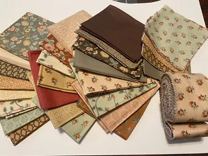 Emillie’s Raspberry 23 FatQuarter Bundle 23 Charm Pack 5x5, 23 Jelly roll 2.5x42 - Picture 1 of 6