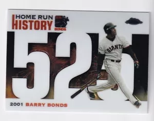 Barry Bonds 2006 Topps Chrome Home Run History Card #525 - Picture 1 of 1