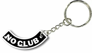 Schlüsselanhänger Schlüsselring Keyring Auto Motorräder Totenkopf Skelett Biker NO CLUB - Bild 1 von 1
