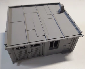 Garage Magazzino Edificio Officina Wargaming Industriale 28mm Chiusura Urbana - Foto 1 di 10