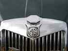 MG Bonnet 2696 Grille Real Photo A4 Metal Sign Aluminium