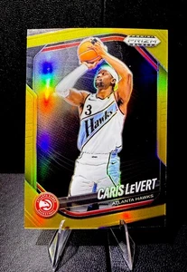 Caris LeVert 2024-25 Panini Prizm Negro Dorado Paralelo #168 (09/10) Atlanta Hawks - Imagen 1 de 2