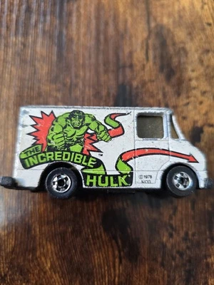 1976 Hot Wheels toy car "The Incredible Hulk"  Van Scene Still Viewable In Van - Image 1 of 4