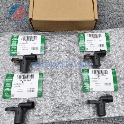 4PCS ABS Wheel Speed Sensor For 97-03 Jaguar XK8 XJ8 XJ6 V8 4.0L LJA2226AA USA Foto 1 de 4