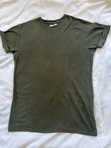 Topman Men’s T Shirts Dark Green Size XS - Picture 1 of 3