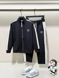 2025Men's womens stand-up collar jacket +pants unisex coat jacket pants set - Picture 1 of 13