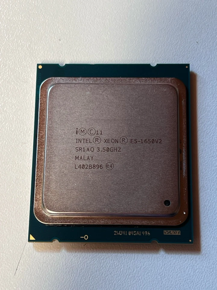 Processore CPU server Intel Xeon E5-1650 V2 LGA-2011 3,50 GHz 6 core SR1AQ - Immagine 1 di 2