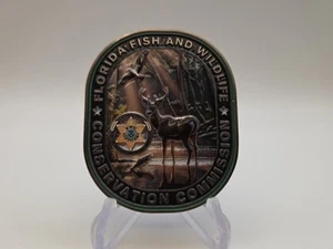 FWC Law Enforcement Challenge Coin ICE Miami Field Office #45 #287G 2 Sided - Picture 1 of 9