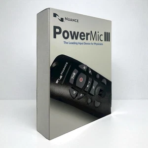 Nuance PowerMic III USB Dictation Microphone for Dragon Medical [Boxed] - Tested - Picture 1 of 24