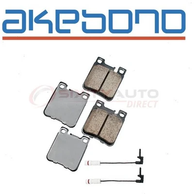 Akebono EURO Rear Disc Brake Pad Set for 1996-2003 Mercedes-Benz E320 - it - Image 1 of 4
