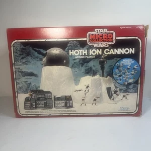 Vintage Star Wars Micro Collection Hoth Ion Cannon komplett 1982 Kenner - Bild 1 von 20