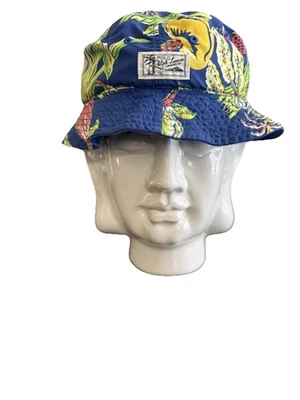 Polo Ralph Lauren Reversible Safari Cubo Sombrero Gorra Floral Aloha Pequeño H Foto 1 de 4