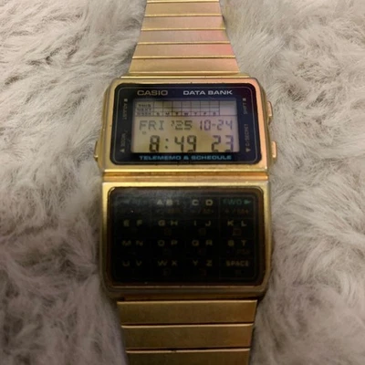 CASIO DATABANK DBC-610G Data Bank batteria nuova - Immagine 1 di 4