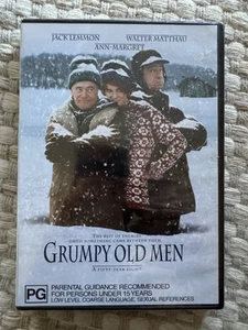 Grumpy Old Men (DVD, 1994) - BRAND NEW & SEALED - REGION 4 - Lemmon/Matthau - Picture 1 of 2