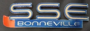 GM 25609492 85 86 87 88 89 90 91 BONNEVILLE SSE TRUNK LID EMBLEM NEW NOS PONTIAC - Picture 1 of 1