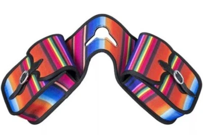 Tough 1 Serape Print Horn Bag - Image 1 of 3