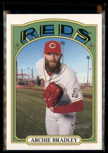2021 Topps Heritage #69 Archie Bradley/Yuli Gurriel Wrong Back - Picture 1 of 2