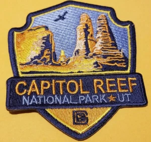 Capitol Reef National Park Utah Embroidered Patch approx 3x3.5" - Picture 1 of 2