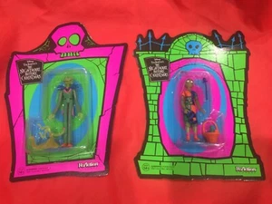 JACK SKELLINGTON SALLY Neon GLOW ReAction Nightmare Before Christmas Super7 SDCC - Picture 1 of 6