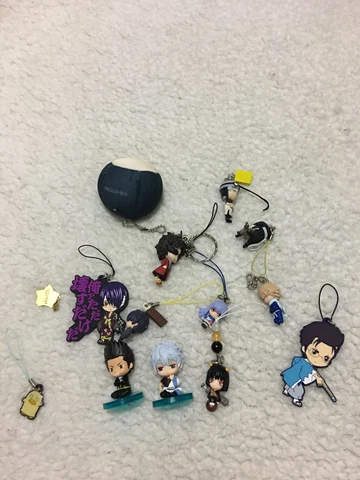 Gintama 0.7" to 2.3" Keychain Charm Mini Figure Cover