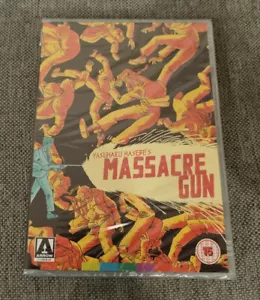 DVD Yasuharu Hasebe's Massacre Gun New Sealed - Imagen 1 de 2