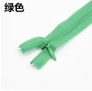 Colourful Handmade Close End Nylon Invisible Zippers pillow skirt Sewing tools