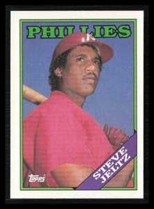 Steve Jeltz 1988 Topps #126  Philadelphia Phillies