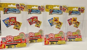Lot Of 4 New 2023 World's Smallest GPK & Wacky Packages Micro Card Collection - Picture 1 of 7
