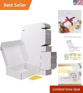 20er Set elegante 12x9x3 Versandkartons — umweltfreundliche Kartonverpackung - Bild 1 von 8