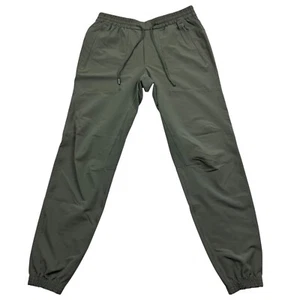 Lululemon License to Train Pants Green Size M LM5728S Travel Outdoor Drawstring - Picture 1 of 15