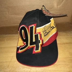 Vintage NASCAR Bill Elliott SnapBack Neu mit Etikett signiert! - Bild 1 von 7