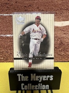 1999 (CARDINALS) Upper Deck Century Legends Epic Milestones #EM4 Mark McGwire