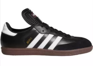 adidas Samba Classic Mens Soccer Shoes, Black White Dark Gum, 6.5 US - Picture 1 of 9