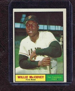 1961 Topps #517 Willie McCovey, San Francisco Giants, HOF, EX (MK)! - Picture 1 of 2
