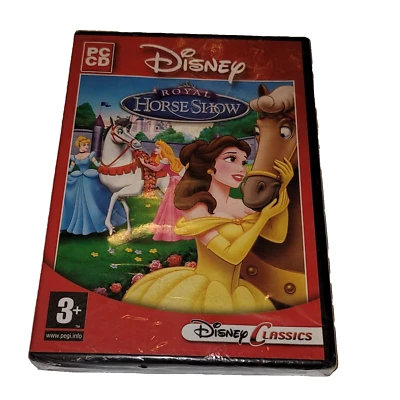 DISNEY PRINCESS CLASSICS ROYAL HORSE SHOW PC CD-ROM KIDS GAME new & sealed UK - Image 1 of 2