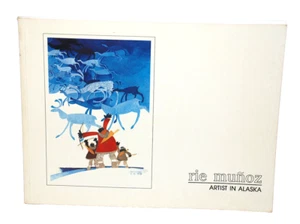 RIE MUNOZ SIGNIERT 1987 Aquarell Künstler in Alaska Softcover Buch 2 Kleindrucke - Bild 1 von 17