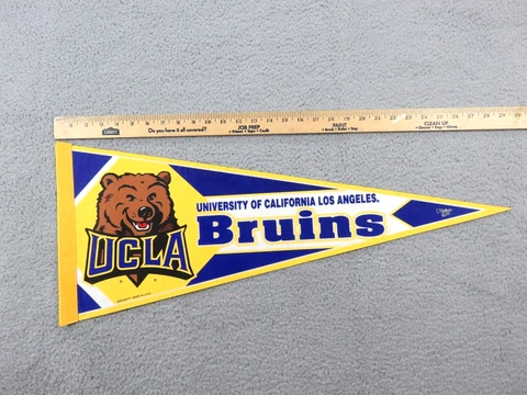 UCLA Bruins NCAA Pennant Felt Wincraft USA College  12"x30" Cover