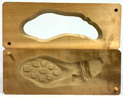 Kigata Kashigata Renkon Lotus Root Pastry Candy Mold 2 Part Set - Image 1 of 4