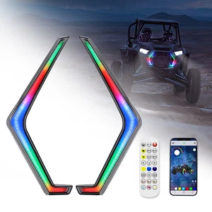 KEMIMOTO RGB Fang Accent Light For 2019-2023 Polaris RZR XP 1000/Turbo S 2884871 - Picture 1 of 14