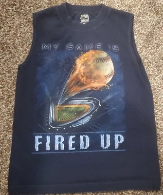 Просто для спорта Майка мышцы без рукавов молодежи мальчиков маленький 6-8 - Изображение 1 из 2