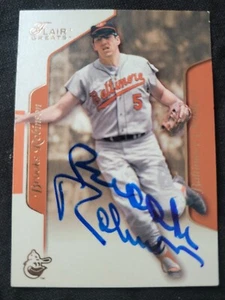 BROOKS ROBINSON FIRMADO AUTOGRAFIADO 2003 FLEER FLAIR GRANDES DEL JUEGO CARD HOF - Imagen 1 de 3
