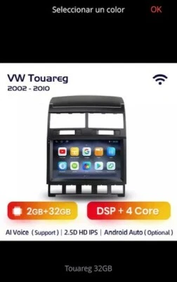 Junsun V1 2+32 pantalla 9 pulgadas radio coche VW touareg 7L (2002-2010) - Imagen 1 de 4