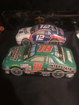1999 Bobby Labonte #18 Interstate Pontiac 1:24 Cookie Tin Nascar Rare NEAR MINT - Image 1 of 4